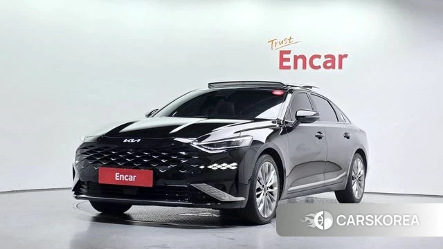Kia K8 Hybrid 2022 Черный из Кореи