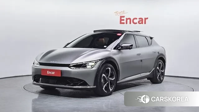 Kia EV6 2022 Серебристо-серый из Кореи