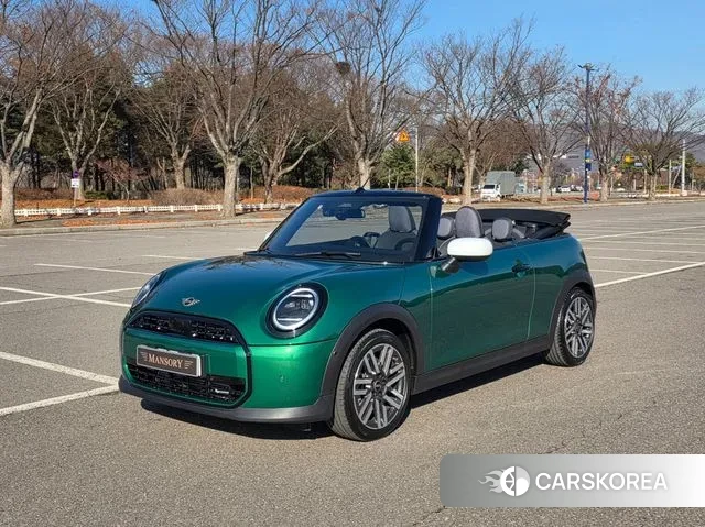 Mini Cooper C Convertible 4th Generation 2025 Зеленый из Кореи