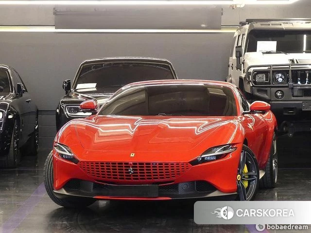 Ferrari Rome 2023 Красный из Кореи