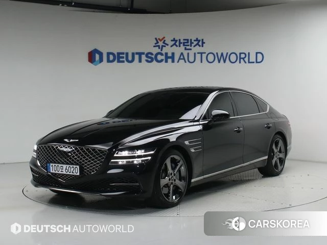 Genesis G80 (RG3) 2021 Черный из Кореи