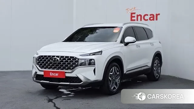 Hyundai The New Santa Fe 2021 Белый из Кореи