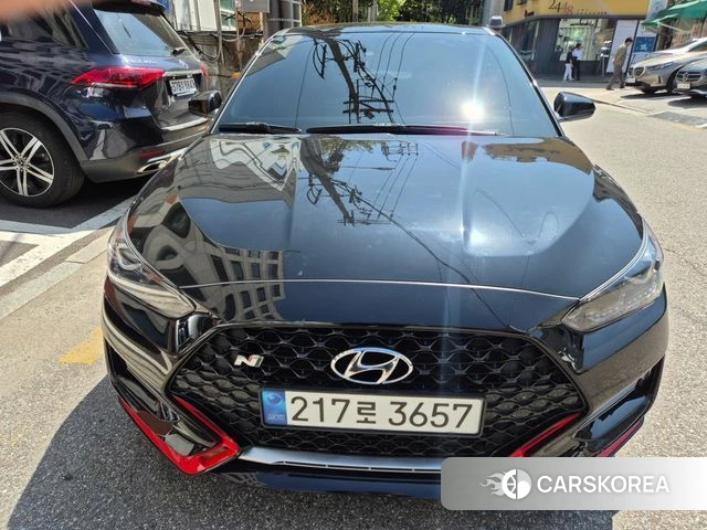 Hyundai Veloster (JS) 2021 Черный из Кореи