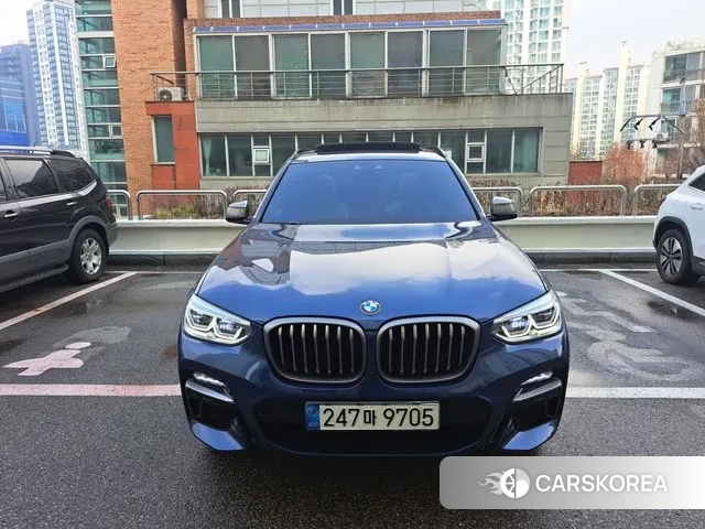 BMW X3 (G01) 2021 Синий из Кореи