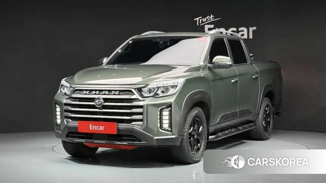 Ssangyong The New Rexton Sports Cannes 2022 Светло-зеленый из Кореи