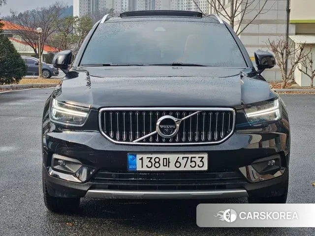 Volvo XC40 2021 Черный из Кореи