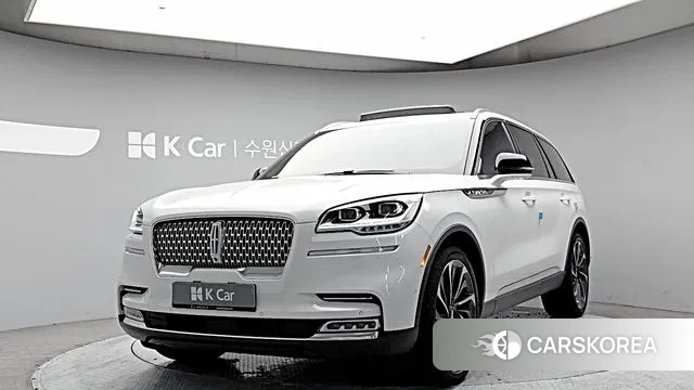 Lincoln Aviator 2nd generation 2020 Белый из Кореи
