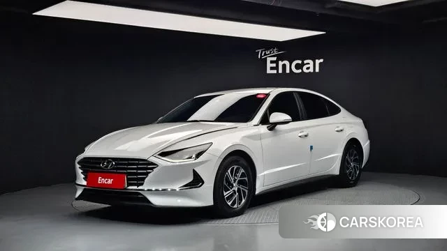 Hyundai Sonata Hybrid (DN8) 2021 Белый из Кореи