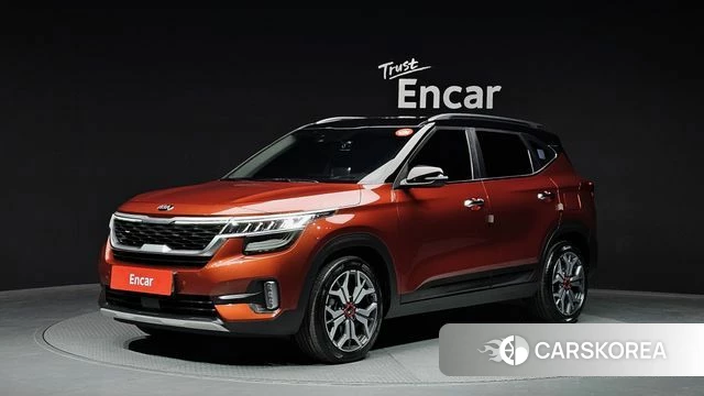 Kia Seltos 2019 Оранжевый из Кореи