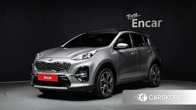 Kia Sportage The Bold 2021 Серебристо-серый из Кореи