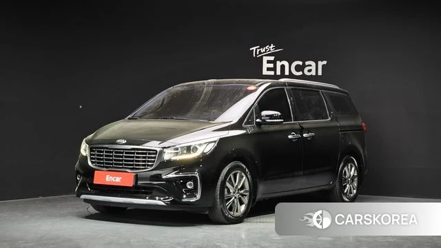Kia The New Carnival 2018 Черный из Кореи