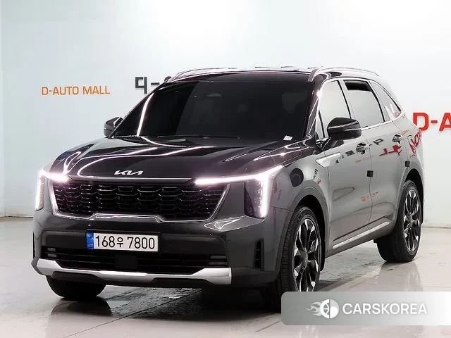 Kia The New Sorento 4th Generation 2024 Серый из Кореи