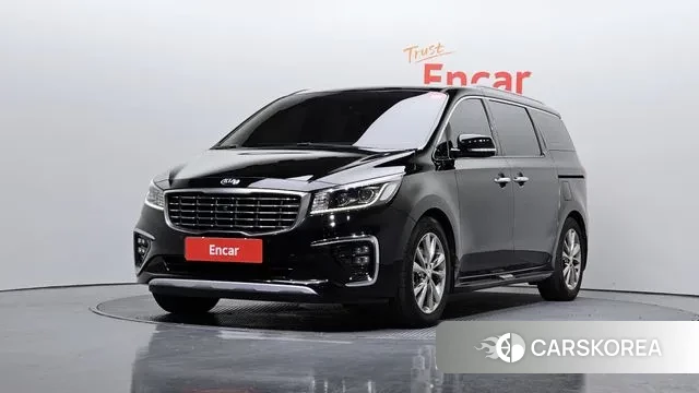 Kia The New Carnival 2019 Черный из Кореи