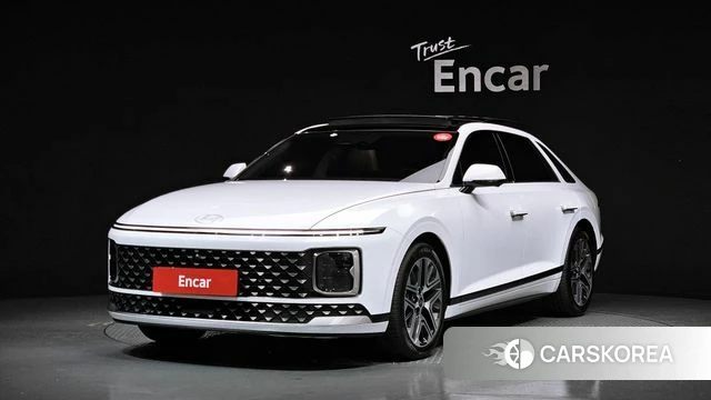 Hyundai Grandeur Hybrid (GN7) 2025 Белый из Кореи