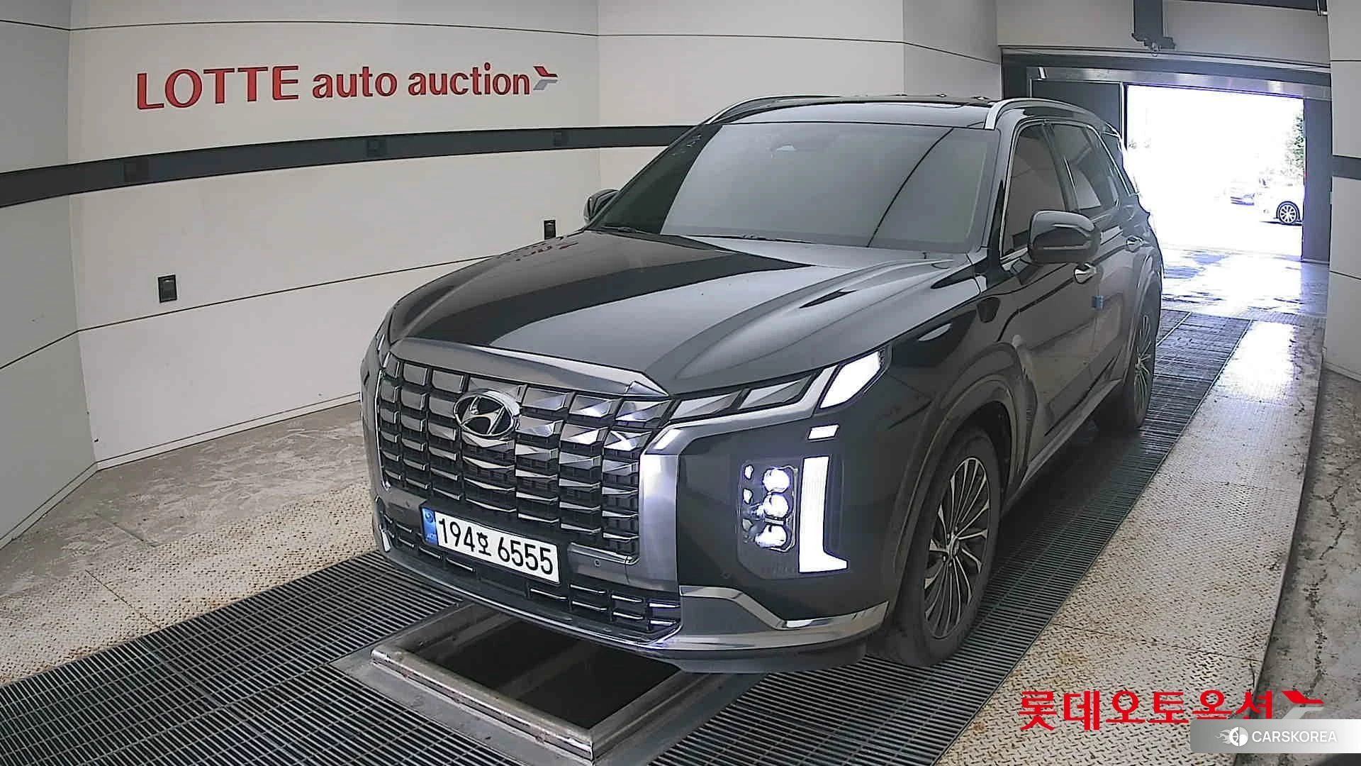 Hyundai Palisade 2023 Черный из Кореи