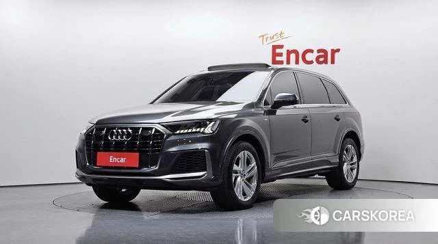 Audi Q7 (4M) 2021 Серый из Кореи