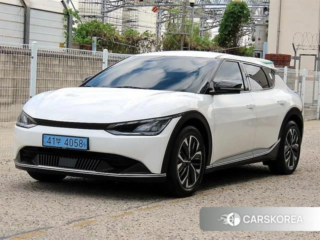 Kia EV6 2021 Белый из Кореи