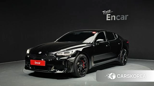 Kia Stinger 2019 Черный из Кореи