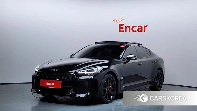 Kia Stinger Meister 2022 Черный из Кореи