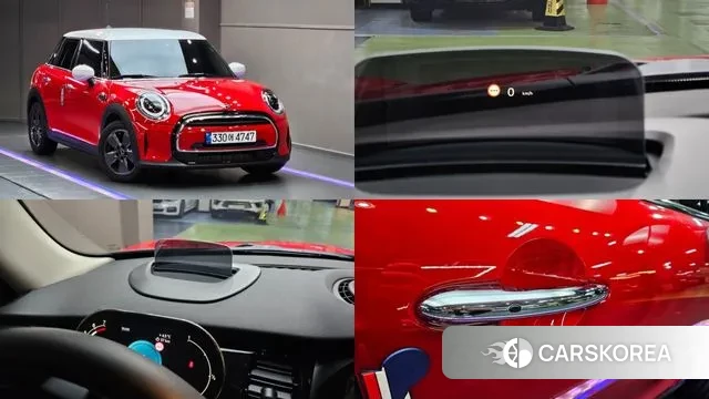 Mini Cooper 2022 Красный из Кореи