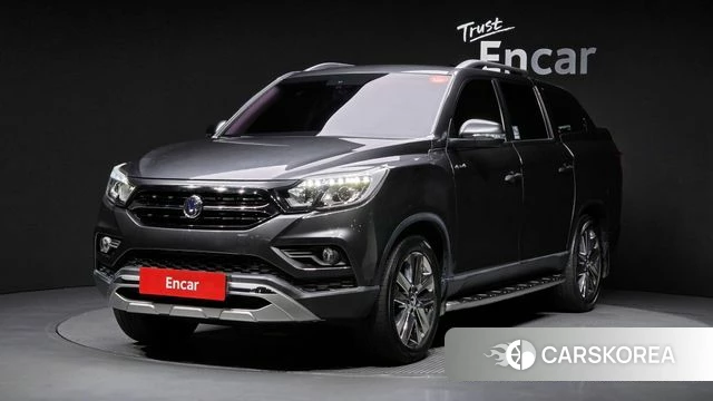 Ssangyong Rexton Sports 2018 Серый из Кореи