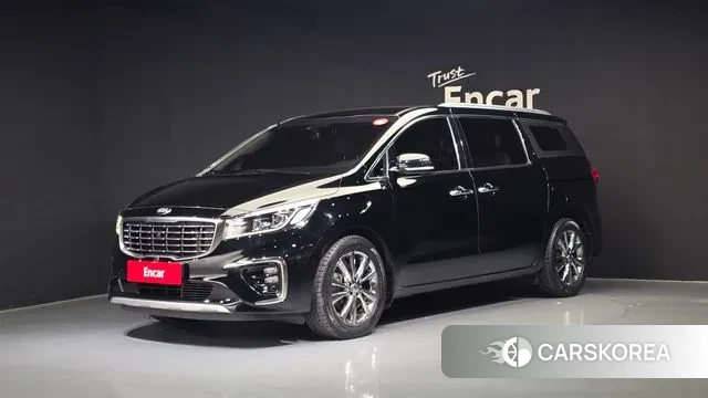 Kia The New Carnival 2019 Черный из Кореи