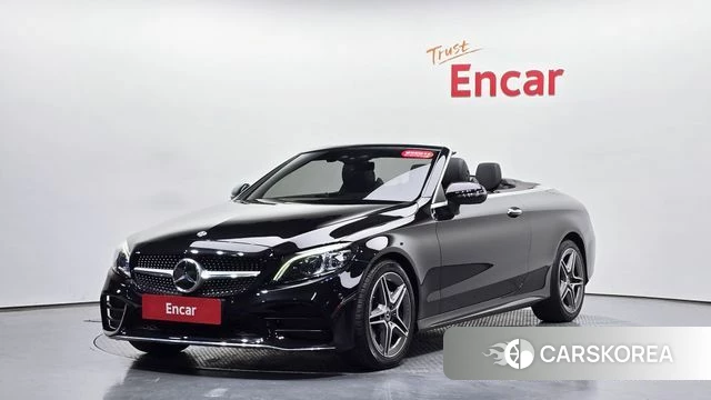 Mercedes-Benz C-Class W205 2020 Черный из Кореи