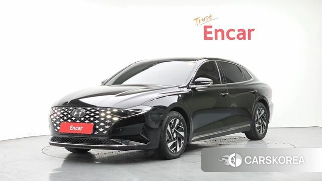 Hyundai The New Grandeur IG Hybrid 2022 Черный из Кореи