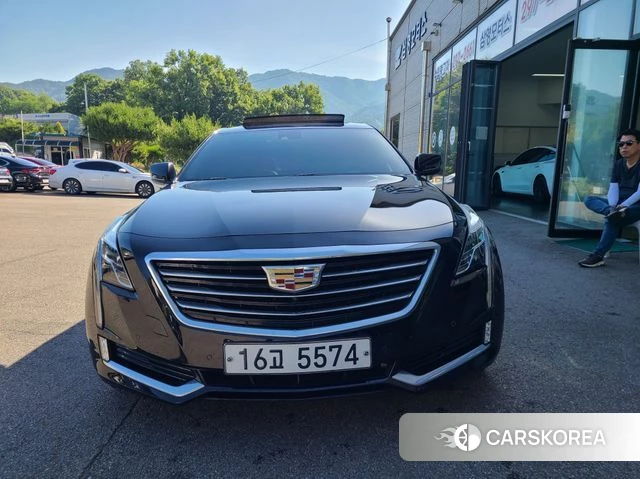 Cadillac CT6 2018 Черный из Кореи
