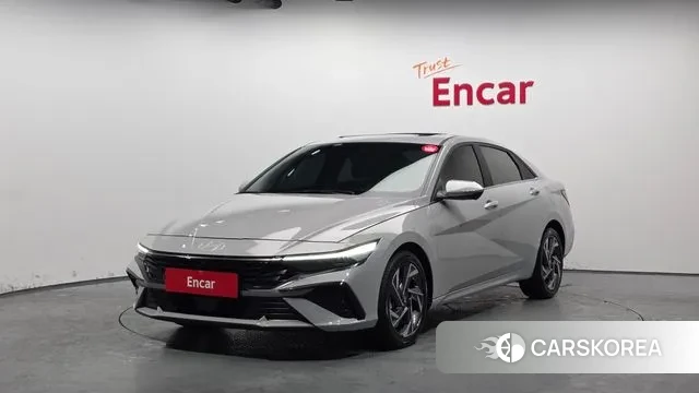 Hyundai The New Avante (CN7) 2024 Серебристо-серый из Кореи