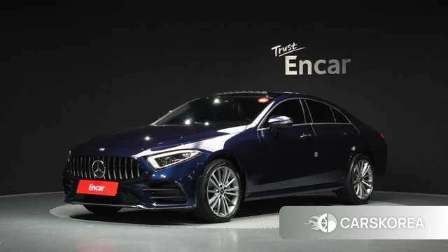 Mercedes-Benz CLS-Class C257 2018 Синий из Кореи