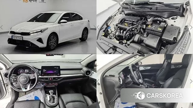 Kia The New K3 2nd generation 2022 Белый из Кореи