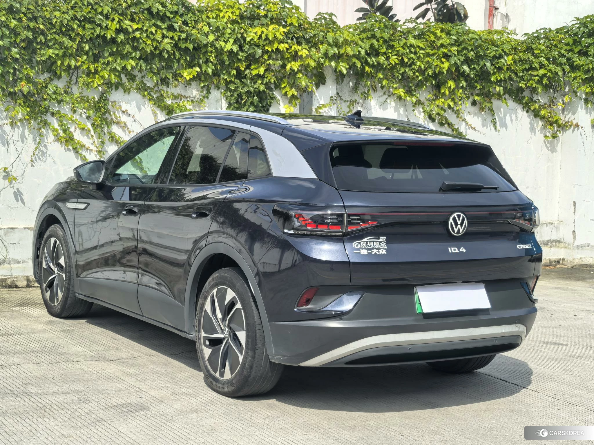 Volkswagen ID.4 CROZZ 2023 Синий из Китая
