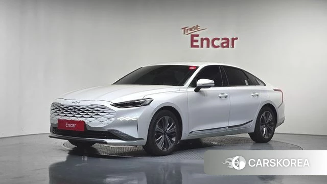 Kia K8 Hybrid 2024 Белый из Кореи