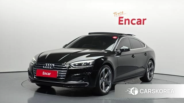 Audi A5 (F5) 2019 Черный из Кореи