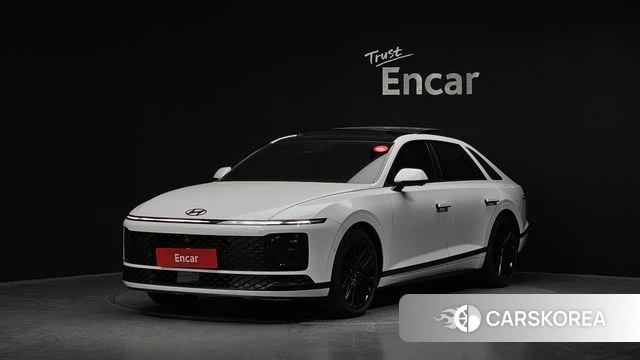 Hyundai Grandeur Hybrid (GN7) 2023 Белый из Кореи