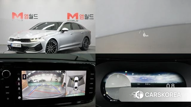 Kia K5 3rd generation 2020 Серебристо-серый из Кореи
