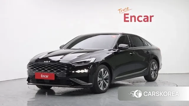 Kia K8 Hybrid 2023 Черный из Кореи