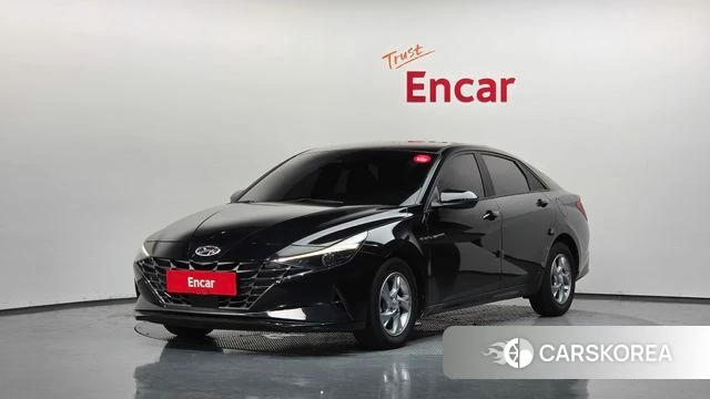 Hyundai Avante (CN7) 2020 Черный из Кореи