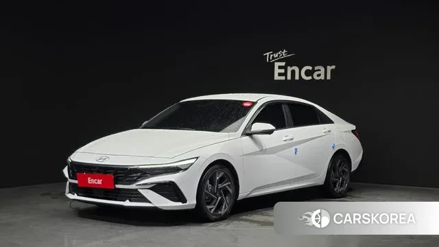 Hyundai The New Avante (CN7) 2024 Белый из Кореи