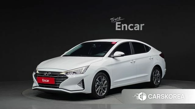 Hyundai The New Avante AD 2019 Белый из Кореи