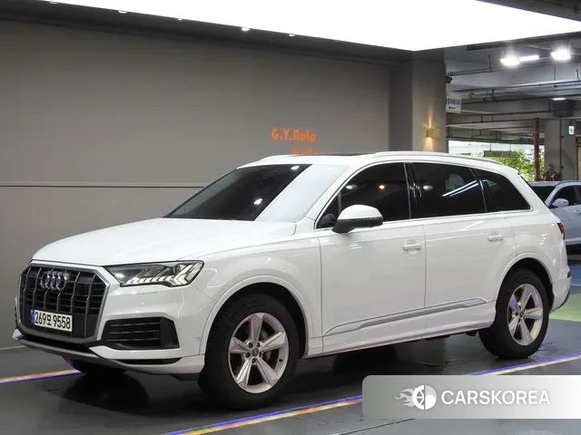 Audi Q7 (4M) 2021 Белый из Кореи