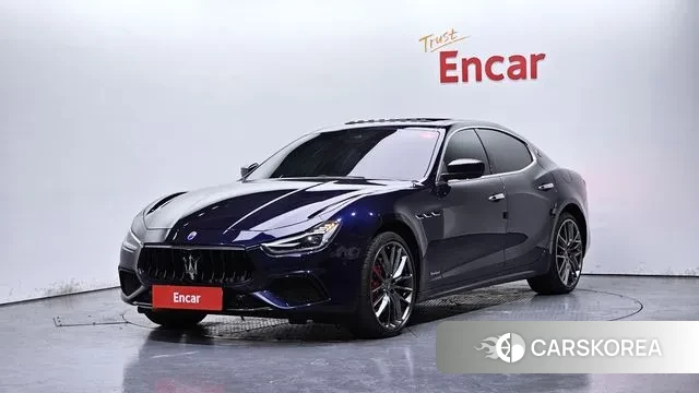 Maserati Ghibli 2018 Синий из Кореи