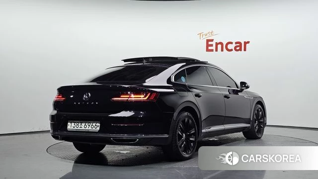 Volkswagen Arteon 2019 Черный из Кореи