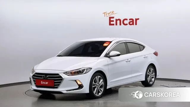 Hyundai Avante AD 2018 Белый из Кореи