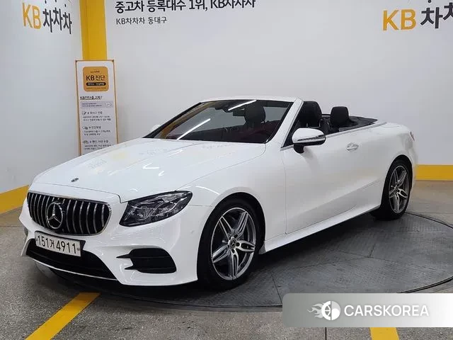 Mercedes-Benz E-Class W213 2018 Белый из Кореи
