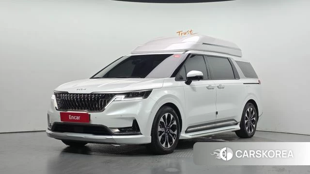 Kia Carnival 4th generation 2023 Белый из Кореи