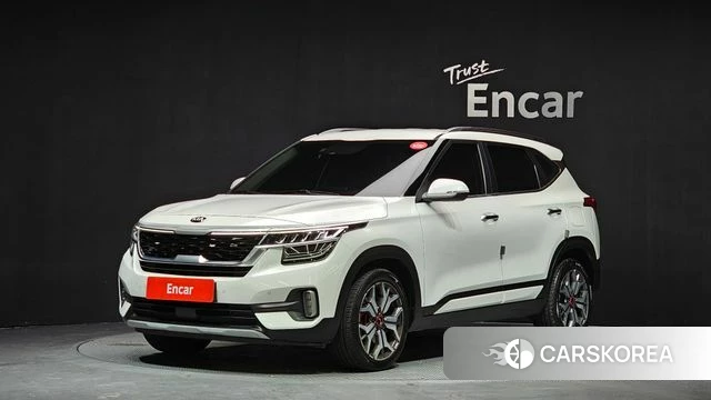 Kia Seltos 2021 Белый из Кореи