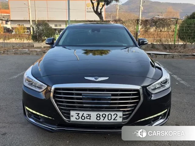 Genesis EQ900 2018 Черный из Кореи