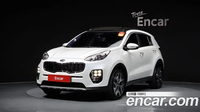 Kia Sportage 4th Generation 2018 Белый из Кореи